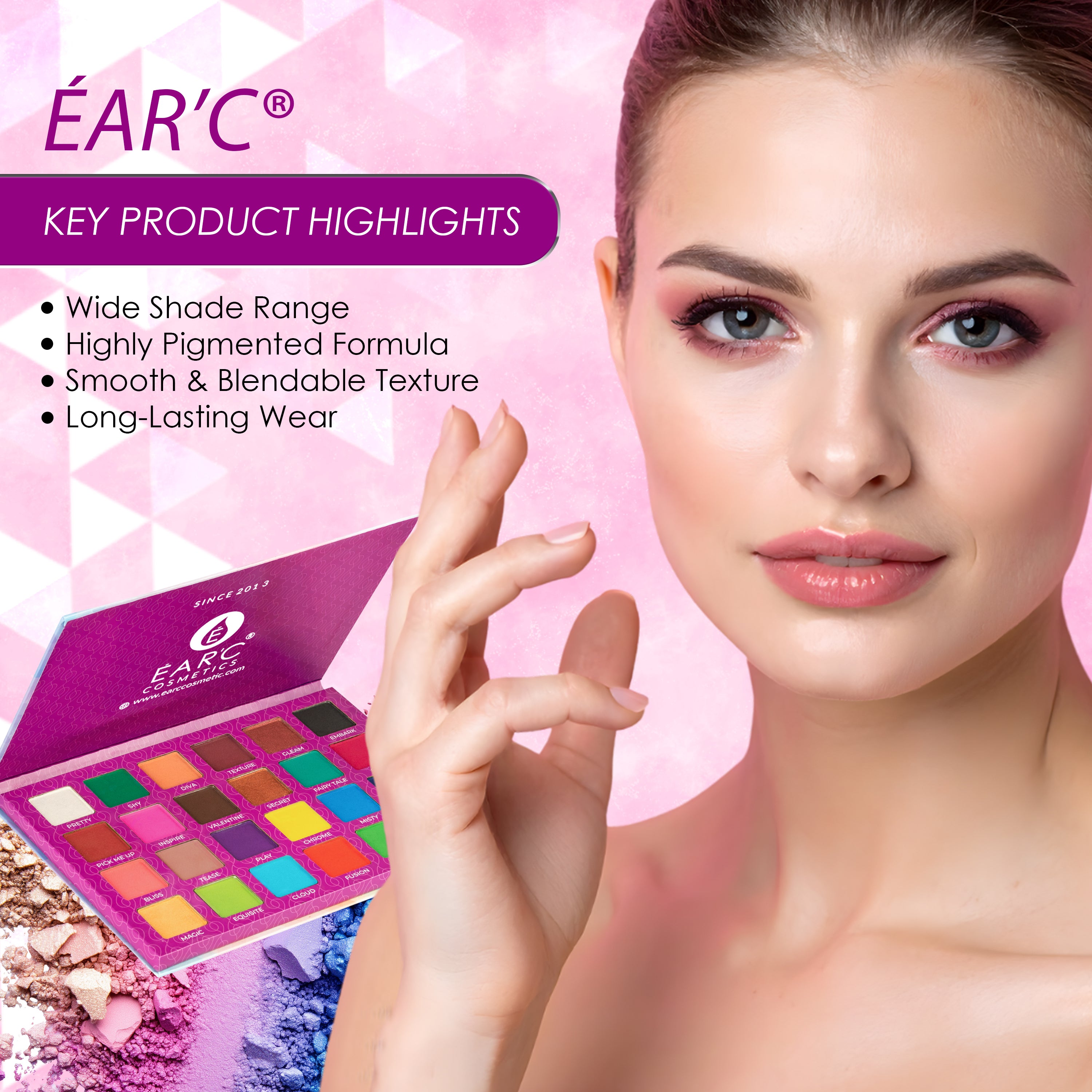 EYESHADOW PALETTE(24 Shades)