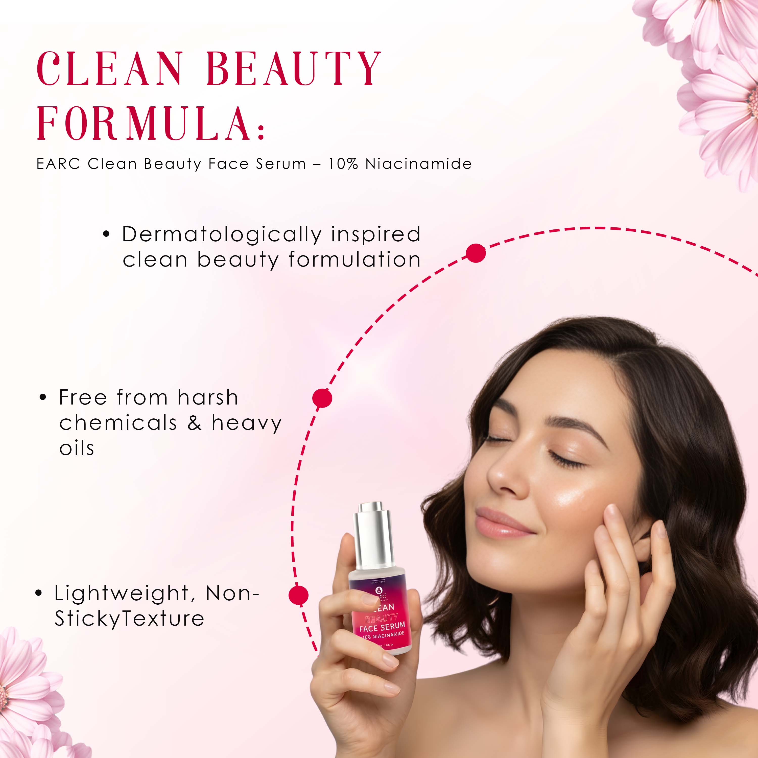 CLEAN BEAUTY FACE SERUM (10% NIACINAMIDE )
