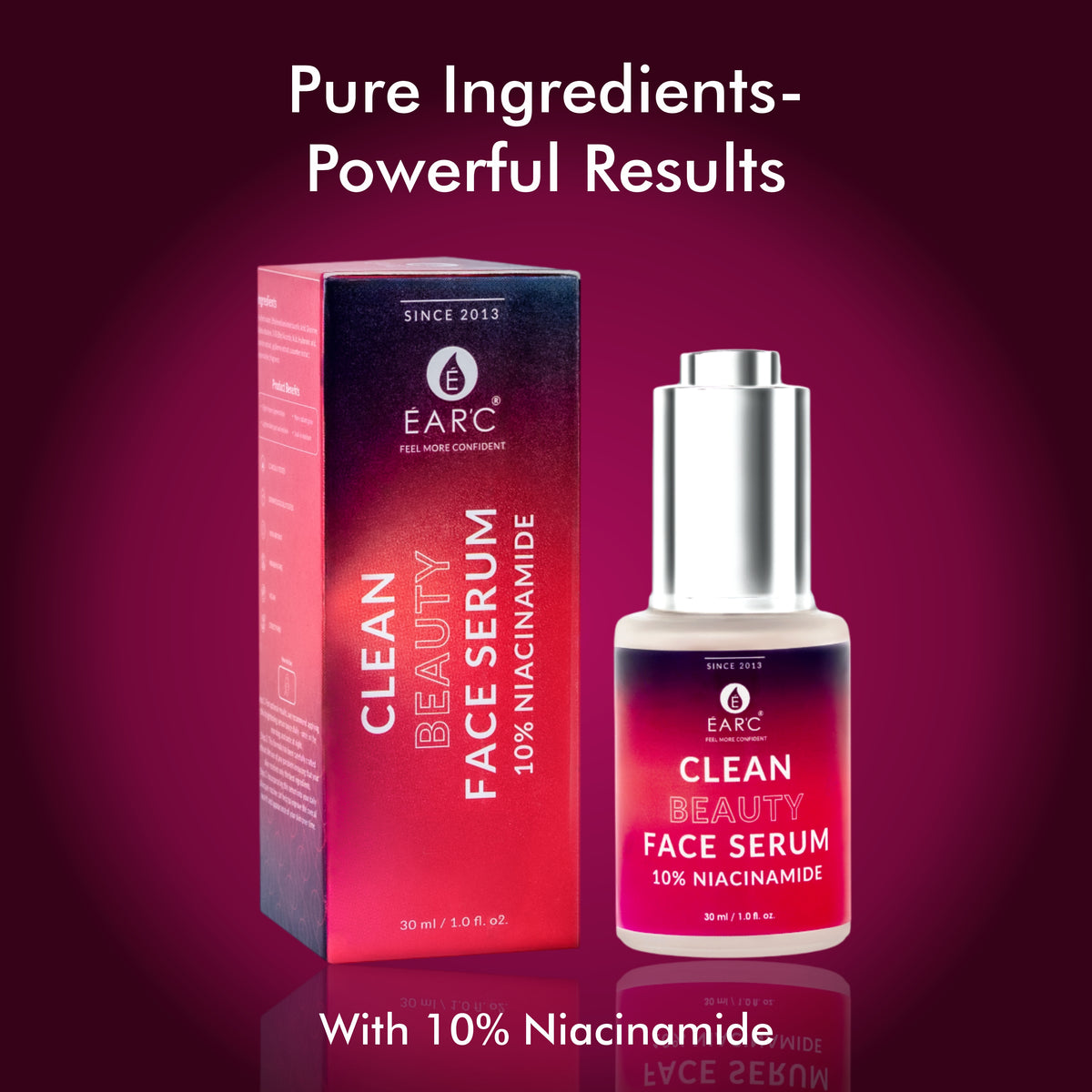 CLEAN BEAUTY FACE SERUM (10% NIACINAMIDE )