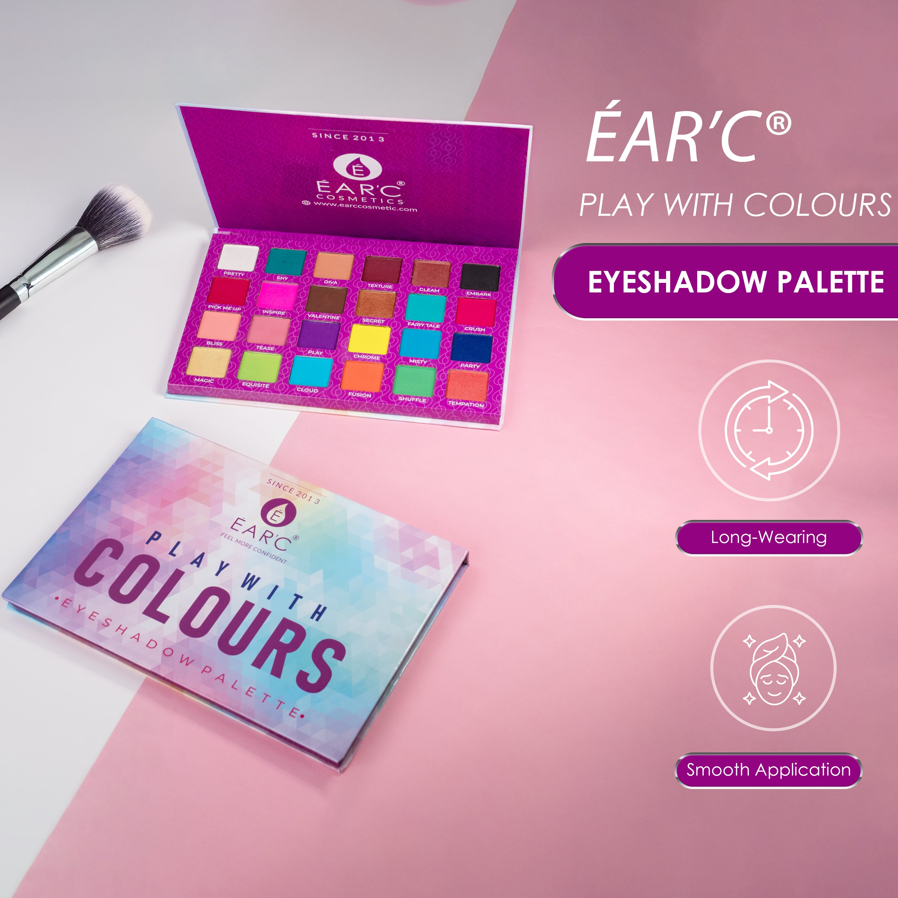 EYESHADOW PALETTE(24 Shades)
