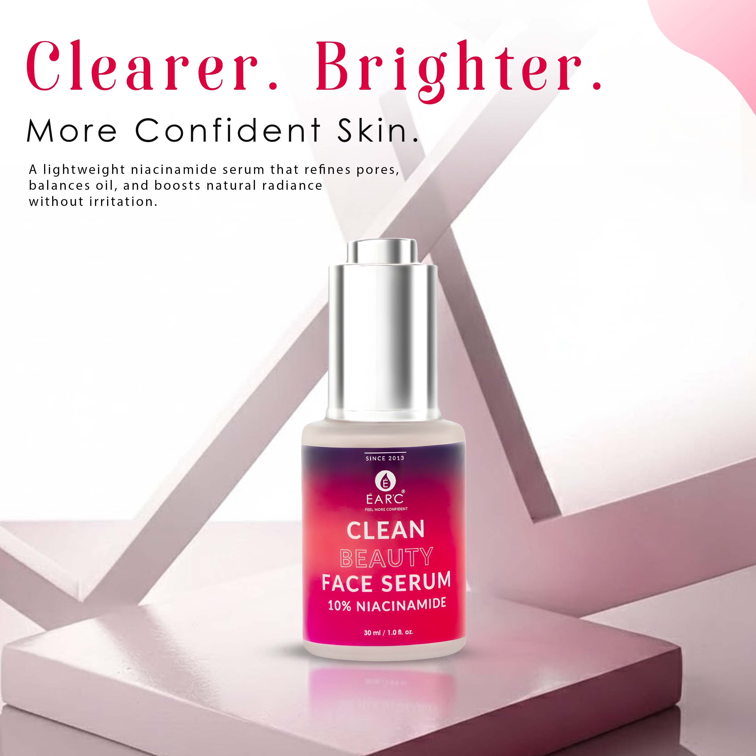 CLEAN BEAUTY FACE SERUM (10% NIACINAMIDE )