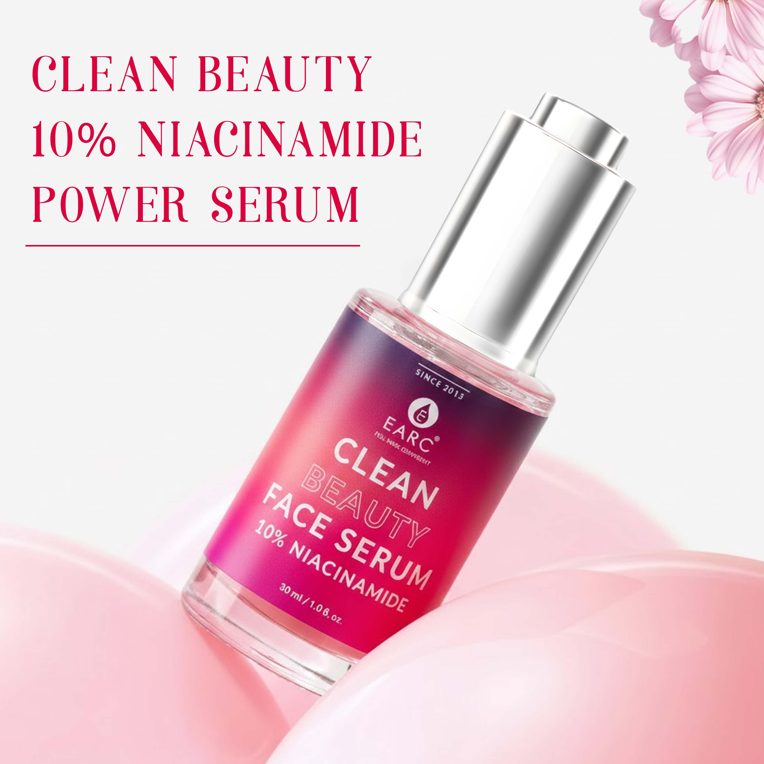CLEAN BEAUTY FACE SERUM (10% NIACINAMIDE )