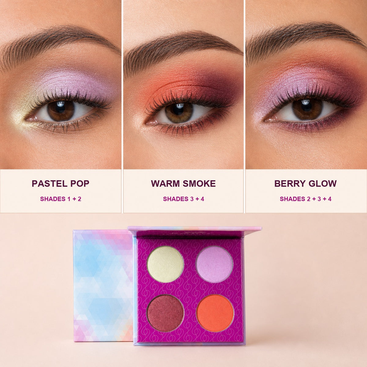 EYESHADOW PALETTE (4 Shades)
